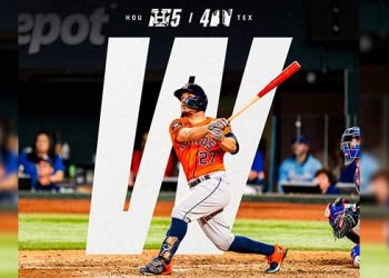 휴스턴 이제 1승 남았다…벤치클리어링 뒤 역전 스리런