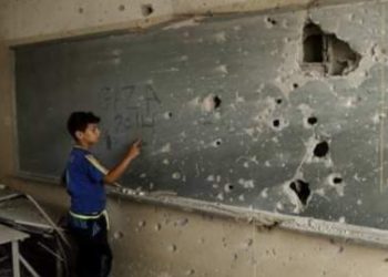 “이스라엘, 학교 표적 포격, 20명 사망”…9227명 사망