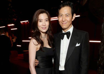 LA 나타난 이정재·임세령 커플…9년째 변함없는 애정