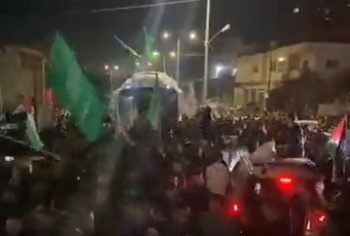 팔레스타인 수감자 39명 이스라엘서 석방(영상)