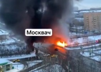 러, 모스크바 공격 우크라 드론 24대 격추(영상)