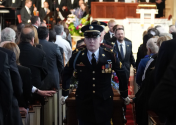 “잘가요 내사랑” 로잘린 카터 여사 추도식(화보·영상)