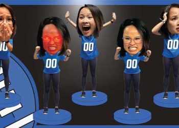 LA 차저스 유명 여성 팬, 버블헤드 출시 화제