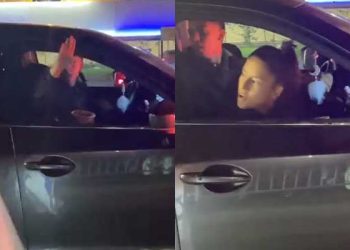 베벌리힐스 친이 시위대 향해 ‘나치 경례’…비난 쇄도(영상)