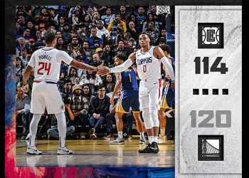 NBA GSW, ‘커리 26득점’ 맹활약 앞세워 LAC 눌러