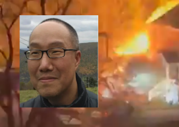 50대 한인 남성, 자택서 조명탄 난사, 주택 폭발 화재 사망…경찰 진입하자 조명탄 저항(영상)