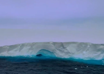 제주도 2배 크기 세계 최대 거대 빙산 이동 모습 포착