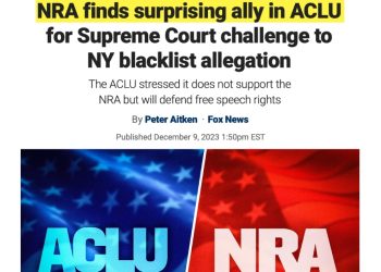 진보 인권단체 ACLU, 대법원서 총기협회 지지 파장