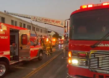 한인타운 1가 화재 방화범 체포…개스통 발견