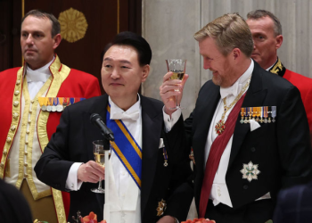 윤 “글로벌 연대 최고 파트너” 국왕 “네덜란드에 K열풍 불어”