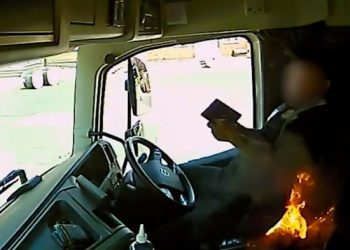 운전석 젖히니 불꽃…무슨 일?