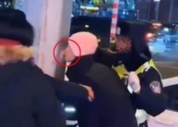 핥아봐야 알아?…가로등에 혀 댔다 딱 붙어