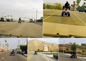 [이런일도] 오프로드 ATV 탄 10대 경찰 농락…추격 따돌리며 질주