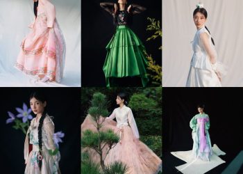 배우 ‘수지’ 한복 화보, 뉴욕 타임스퀘어 전광판에