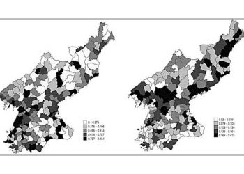 경제 위축 북한의 야간조도…KAIST 위성 분석