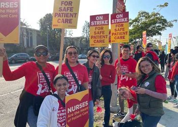 크리스마스 잊은 간호사 파업…시더스 사이나이 병원