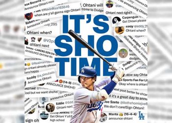 오타니 다저스 서울 데뷔전 미 전역에 생중계