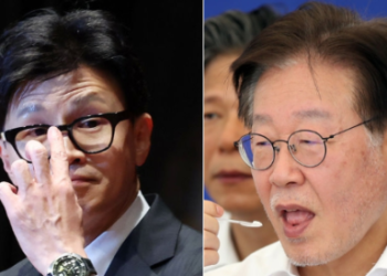 차기 대통령 선호도…이재명 39%·한동훈 35%