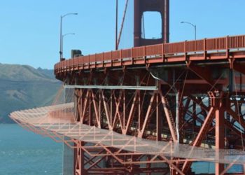 샌프란시스코 금문교, 수십년 만에 투신방지 그물망 완공