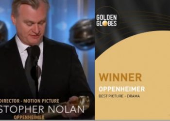 무관 설움 놀런 ‘오펜하이머’ 골든글로브 5관왕(영상)