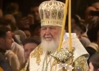 러시아, 6일 성탄전야 100만명 운집 …키릴 대주교, 조국수호 격려(영상)