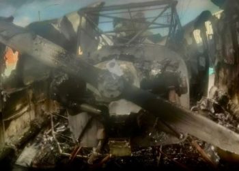 토랜스서 도난 25만달러 경비행기, 불에 탄 채 발견