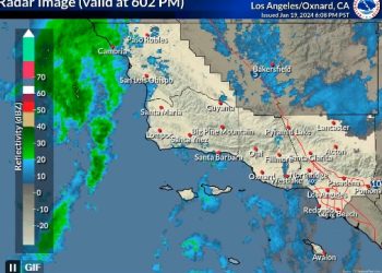 ‘트리플 스톰’ 남가주 22일까지 비 …기온”뚝” 산간 많은 눈(영상)