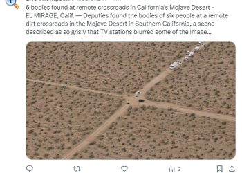빅터빌 모하비 사막서 ‘집단 살해’ 의문의 시신 6구 발견