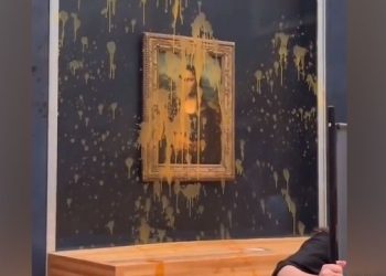 “예술이 중요하냐”…’모나리자’에 수프 테러(영상)