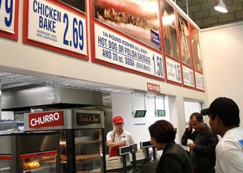 코스코 푸드코트 최고 인기메뉴 사라졌다.