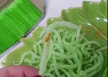 ‘이쑤시개 튀김’ 유행?…”조미료 뿌려 먹어”