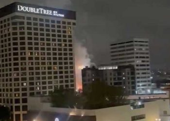 LA 다운타운 심야 대규모 불법폭죽 … 주민들 폭발오인 소동(영상)