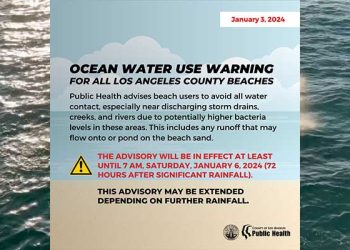 보건당국, LA 카운티 전역 해변 입수 금지령