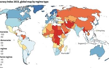 한국 민주 지수 8.09점…미국, 결함있는 민주주의 7.85점