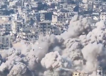 이스라엘, 가자 대피소 폭격 17명 죽고 34명 부상(영상)