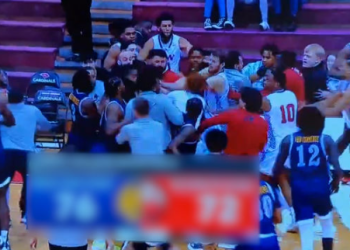 텍사스서 대학농구 패싸움…경기 끝난 후 난투극(영상)