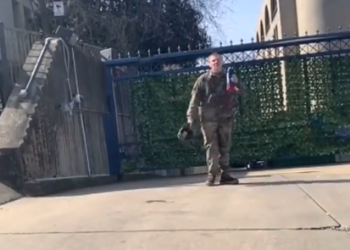 미군 병사, 워싱턴 DC 분신 자살 충격…”팔레스타인 자유”외쳐