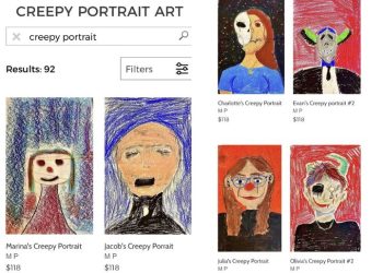 미술교사가 학생들 작품 온라인서 100달러에 판매