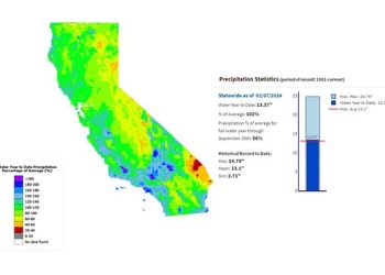일주일 폭풍우 시에라네바다 2피트 높이 눈 쌓여…가뭄 걱정 사라졌나