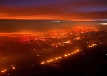 텍사스 전역 불바다, 초대형 산불 사흘째 확산…서울면적 5배 태워(영상)