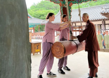 하버드 대학생 100명, 한국서 템플스테이 체험 관광