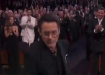 아이언맨 세차례 재수 끝에 마침내 오스카(영상)