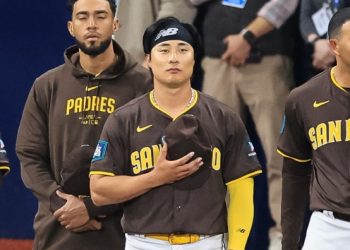 한국 대표팀, MLB 샌디에고에 0-1 석패