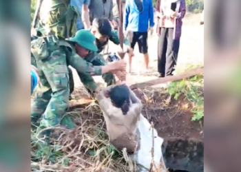 20m 우물에 빠진 여성, 사흘만에 구조