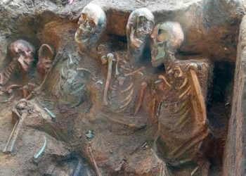 도심 한가운데서 ‘유골 1000구’ 우르르…집단무덤 발견