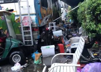 몰려드는 노숙자 RV 차량에 주민들 불편 호소