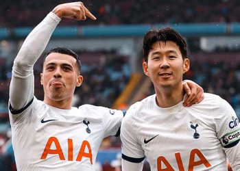 ‘빌라전 1골 2도움’ 손흥민, BBC 선정 이주의 팀