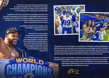 LA 램스, 애런 도널드 은퇴