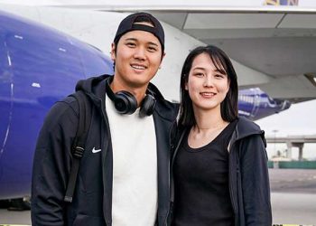 ‘한국행’ 오타니, 아내 깜짝 공개…”그 여성 맞았네”