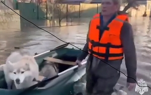 러시아 홍수비상, 주택 6600여채 침수(영상)